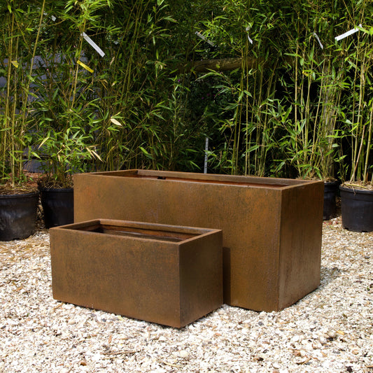 Corten Effect Trough - Stonelite / Fibreclay