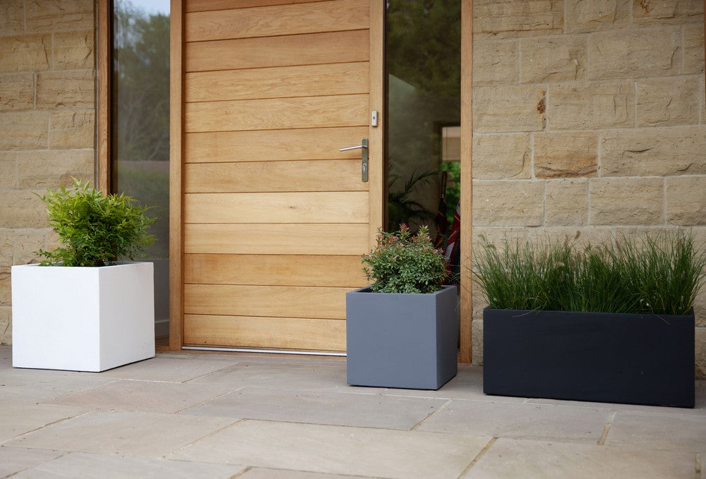 Smooth Urban Trough - Black - Stonelite / Fibreclay