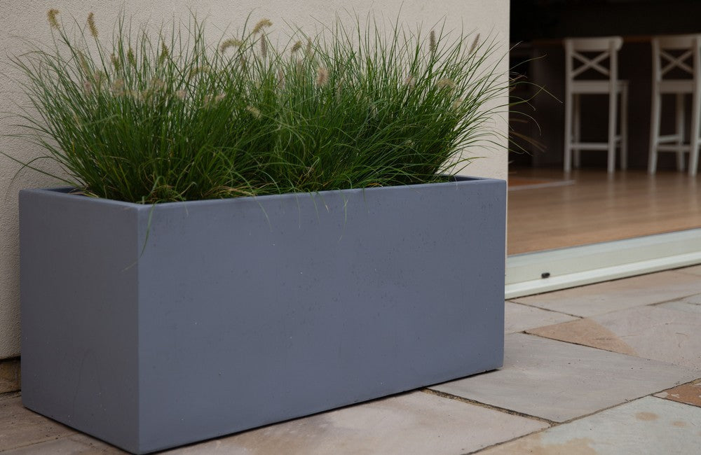 Smooth Urban Trough - Grey - Stonelite / Fibreclay