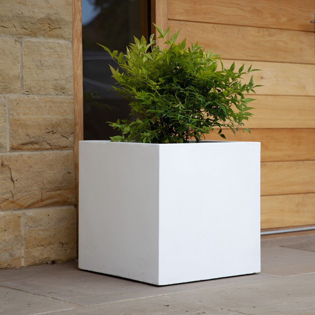 Smooth Urban Box- White - Stonelite / Fibreclay