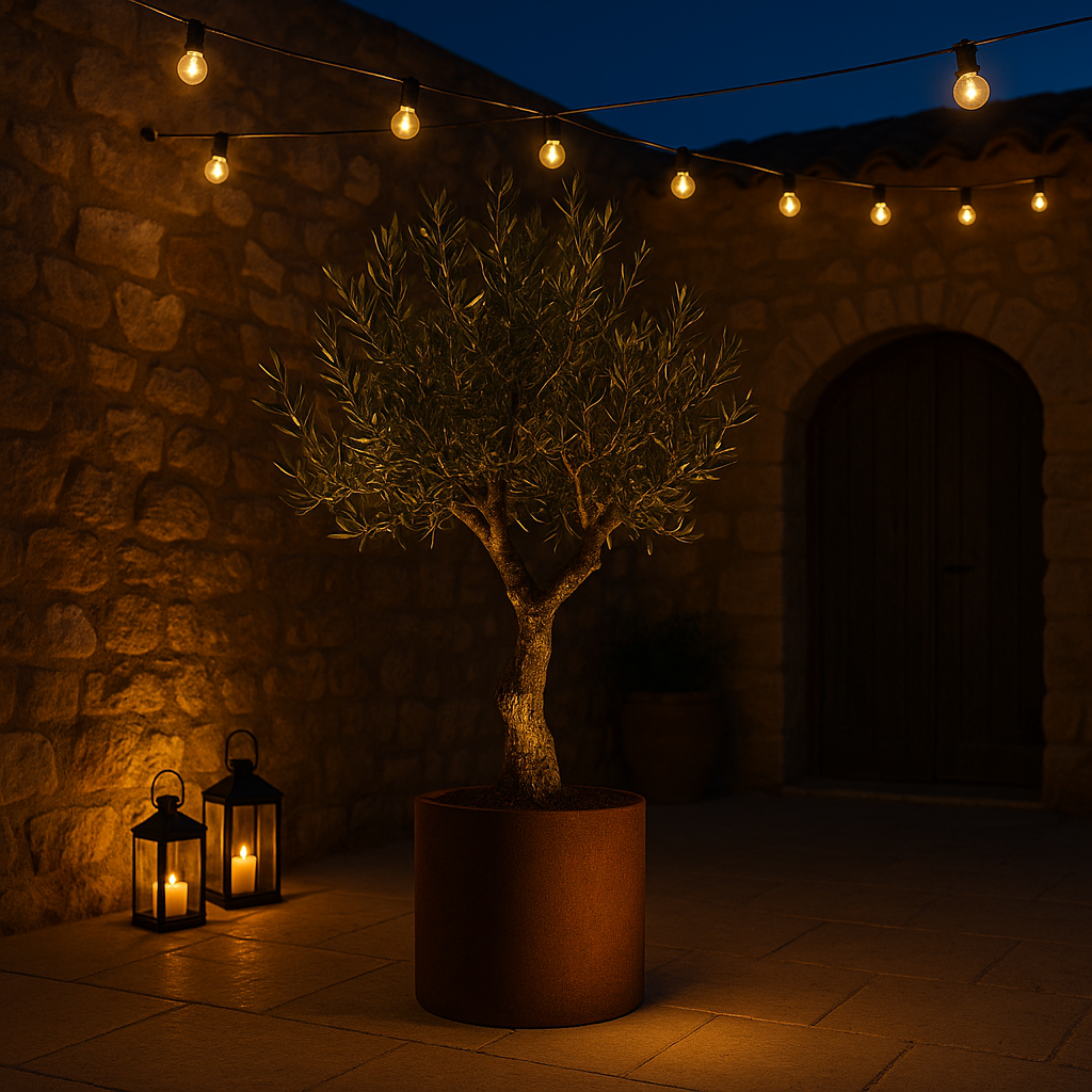 Corten Effect Cylinder