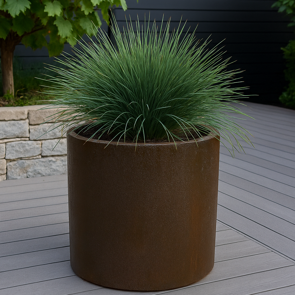 Corten Effect Cylinder